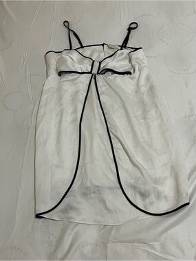 kate spade White Chemise with Black Piping Women’s Size Large